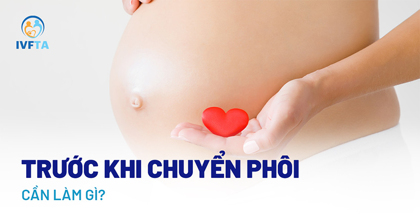 Trước khi chuyển phôi cần làm gì?