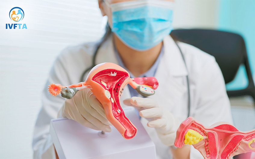 Bác sĩ sẽ khảo sát kỹ về niêm mạc tử cung trước khi chuyển phôi