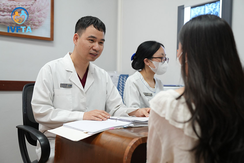 BS.CKII Cao Tuấn Anh tư vấn cho trường hợp vợ chồng chuyển phôi thất bại