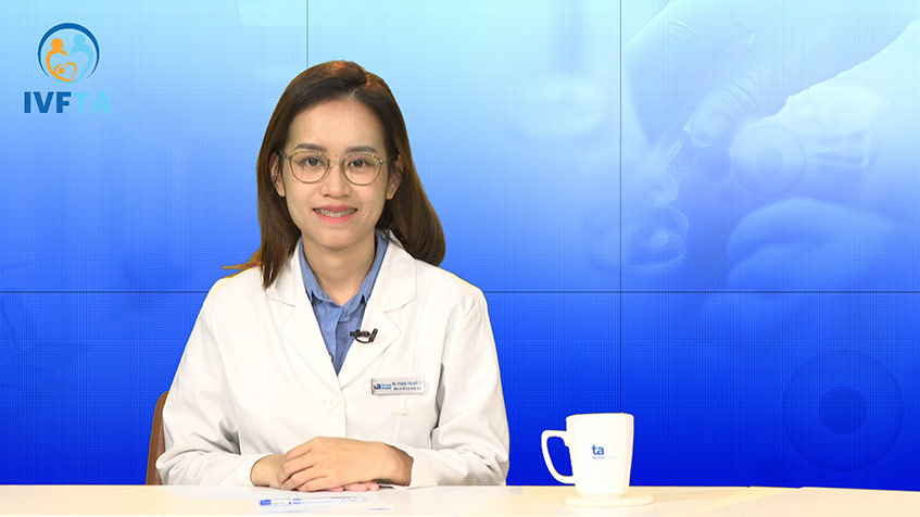 Bác sĩ Phạm Thị Mỹ Tú gửi gắm mong muốn các cặp vợ chồng mong con nên đi thăm khám sớm để không bỏ lỡ thời gian vàng trong điều trị