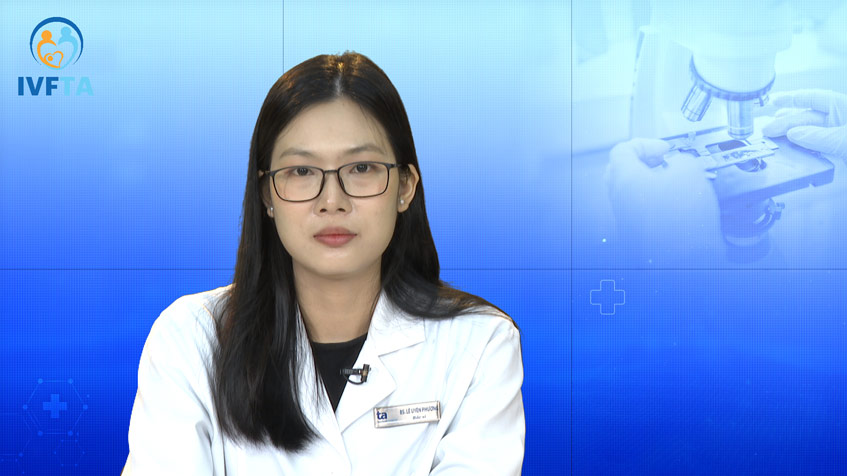 ThS.BSNT Lê Uyên Phương chia sẻ các cặp vợ chồng nên đi thăm khám sớm để không bỏ lỡ thời gian vàng trong điều trị