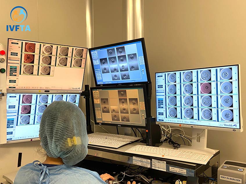 IVF Tâm Anh sử dụng tủ nuôi phôi động học tích hợp trí tuệ nhân tạo AI trong nuôi phôi giúp tăng tỷ lệ nuôi và chọn được phôi chất lượng