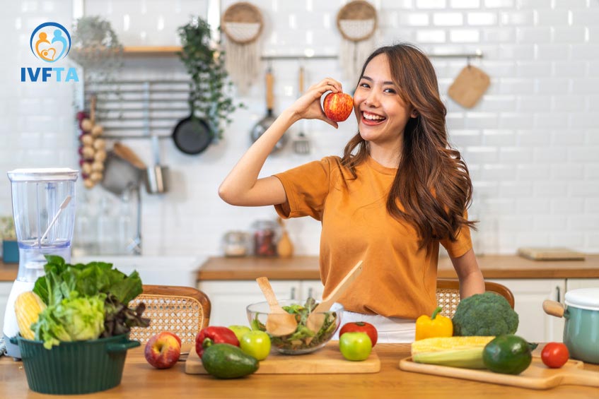 Thiết lập chế độ ăn uống cân bằng, đầy đủ dinh dưỡng Thiết lập chế độ ăn uống cân bằng, đầy đủ dinh dưỡng
