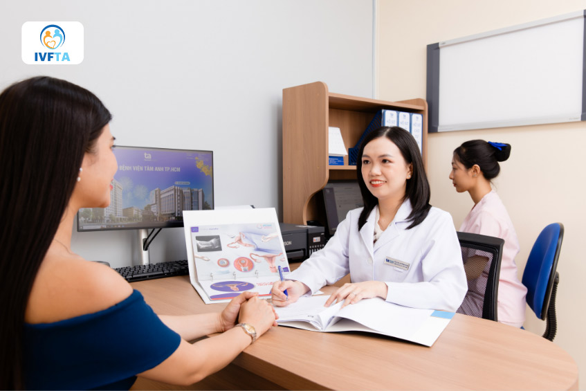 Tư vấn trực tiếp cùng các chuyên gia tại Trung tâm Hỗ trợ sinh sản BVĐK Tâm Anh TP.HCM