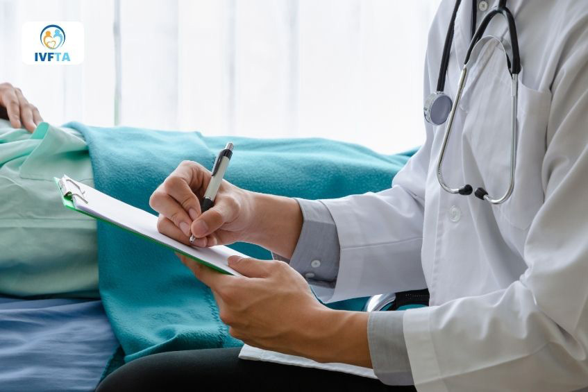 Bác sĩ sẽ trực tiếp giải thích và hướng dẫn cách đọc kết quả tinh dịch đồ cho người nam Bác sĩ sẽ trực tiếp giải thích và hướng dẫn cách đọc kết quả tinh dịch đồ cho người nam