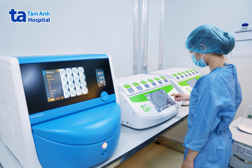 trang thiết bị hiện đại tại ivfta