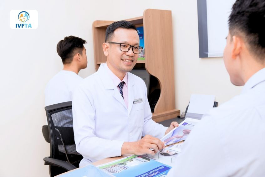 Báo cho bác sĩ về việc có xuất tinh trong thời gian kiêng cữ trước khi xét nghiệm Báo cho bác sĩ về việc có xuất tinh trong thời gian kiêng cữ trước khi xét nghiệm