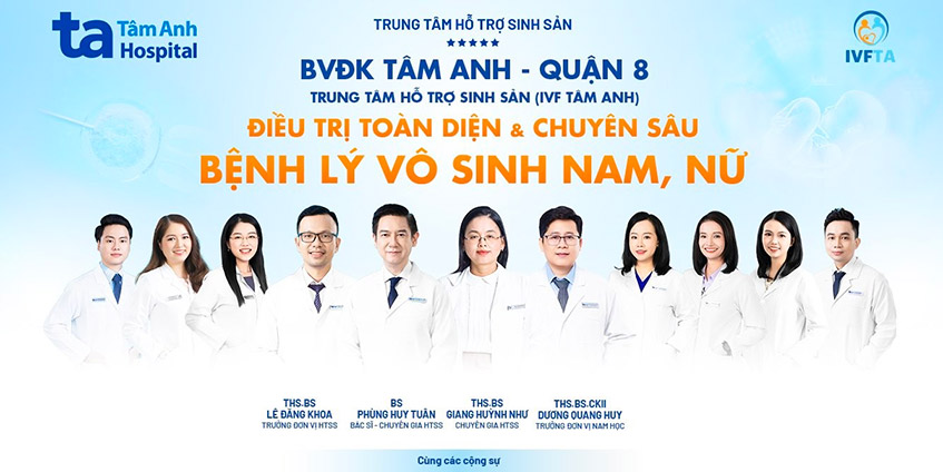 Đội ngũ chuyên gia bác sĩ tại IVF Tâm Anh Quận 8 Đội ngũ chuyên gia bác sĩ tại IVF Tâm Anh Quận 8