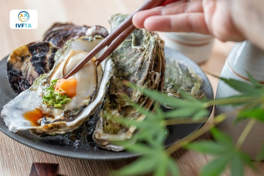 Hàu chứa hàm lượng kẽm cao giúp cải thiện chất lượng tinh trùng Hàu chứa hàm lượng kẽm cao giúp cải thiện chất lượng tinh trùng