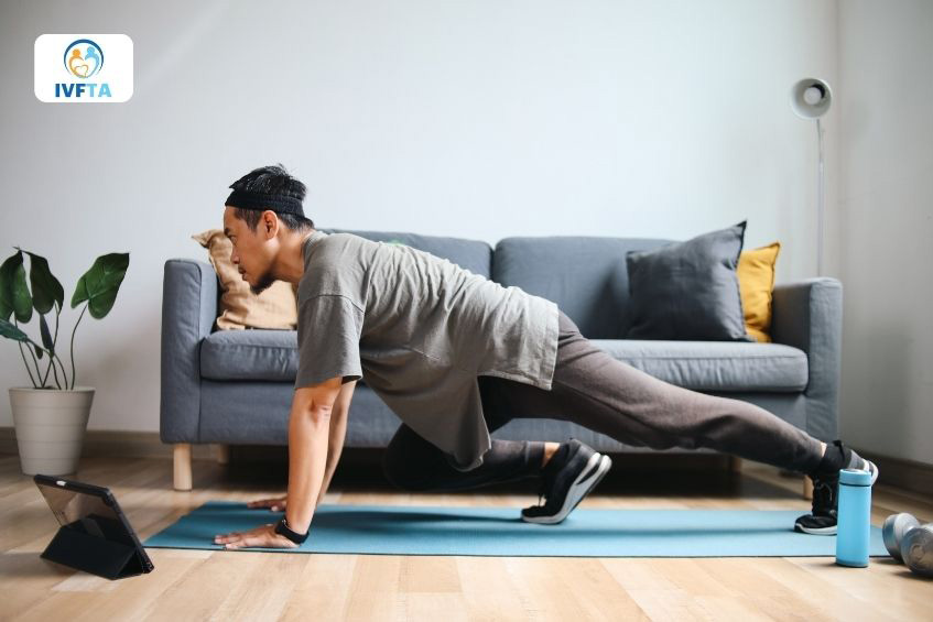 Tập luyện thể dục thường xuyên với cường độ vừa phải giúp nam giới cải thiện chất lượng tinh trùng Tập luyện thể dục thường xuyên với cường độ vừa phải giúp nam giới cải thiện chất lượng tinh trùng