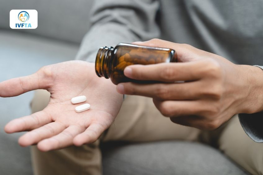 Dùng thuốc cải thiện tinh trùng yếu theo chỉ định của bác sĩ