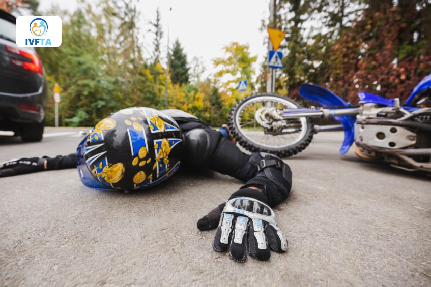 Khoảng 12% trường hợp vỡ tinh hoàn là do tai nạn giao thông Khoảng 12% trường hợp vỡ tinh hoàn là do tai nạn giao thông