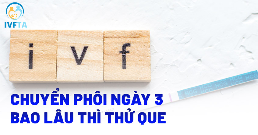 Chuyển phôi ngày 3 bao lâu thì thử que để cho kết quả chính xác?