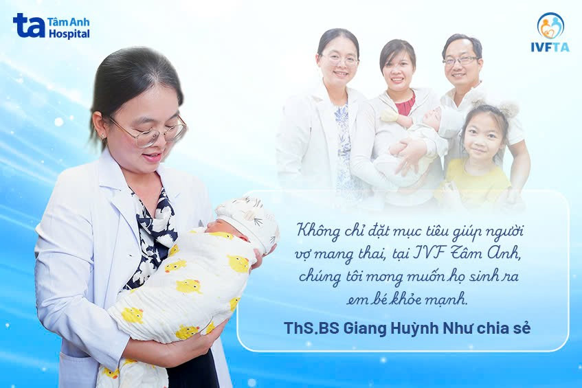 Hỗ trợ sinh sản không chỉ là giúp bệnh nhân có thai, mà quan trọng hơn là đảm bảo mẹ tròn con vuông