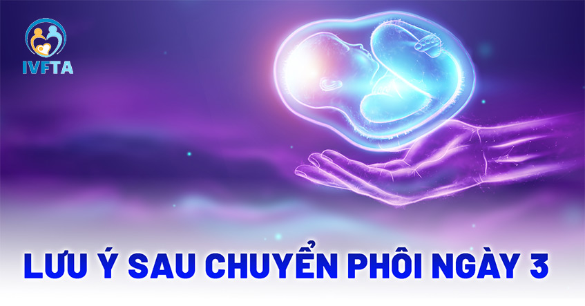 Lưu ý sau chuyển phôi ngày 3 Lưu ý sau chuyển phôi ngày 3