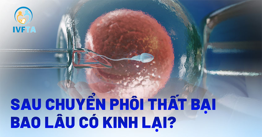 Sau chuyển phôi thất bại bao lâu có kinh lại? Vì sao bị mất kinh?