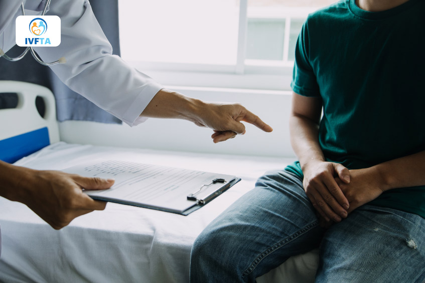 Thăm khám tinh hoàn giúp chẩn đoán tình trạng xoắn tinh hoàn Thăm khám tinh hoàn giúp chẩn đoán tình trạng xoắn tinh hoàn