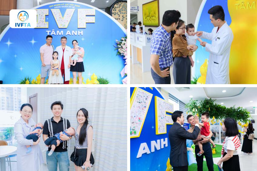 Cuộc hội ngộ đầy ý nghĩa của các gia đình và bác sĩ tại Ngày hội Bầu vàng IVF Tâm Anh Cuộc hội ngộ đầy ý nghĩa của các gia đình và bác sĩ tại Ngày hội Bầu vàng IVF Tâm Anh
