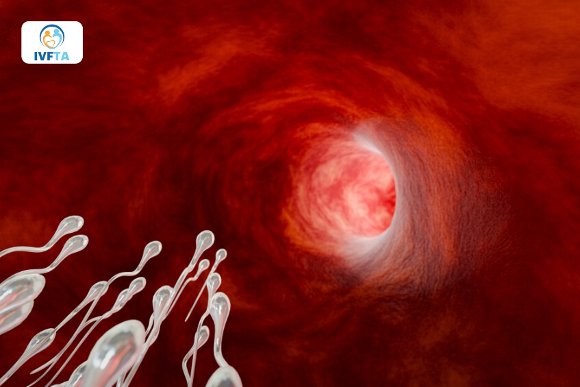 Tinh trùng di động kém sẽ làm giảm khả năng tiếp cận đến trứng để thụ tinh Tinh trùng di động kém sẽ làm giảm khả năng tiếp cận đến trứng để thụ tinh