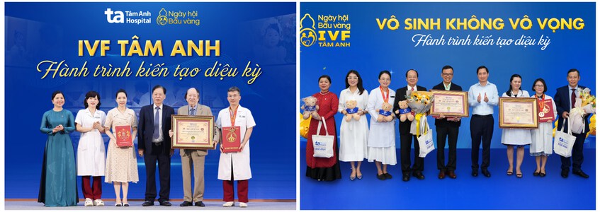 Tổ chức Kỷ lục Việt Nam (VietKings) liên tiếp trao chứng nhận cho đại diện BVĐK Tâm Anh TP.HCM và BVĐK Tâm Anh Hà Nội Tổ chức Kỷ lục Việt Nam (VietKings) liên tiếp trao chứng nhận cho đại diện BVĐK Tâm Anh TP.HCM và BVĐK Tâm Anh Hà Nội
