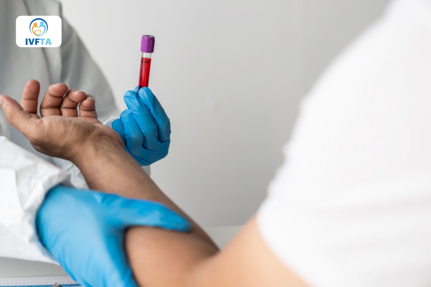 Xét nghiệm máu giúp xác định chất chỉ điểm ung thư và kiểm tra dấu hiệu nhiễm trùng gây khối u ở vùng kín nam giới Xét nghiệm máu giúp xác định chất chỉ điểm ung thư và kiểm tra dấu hiệu nhiễm trùng gây khối u ở vùng kín nam giới