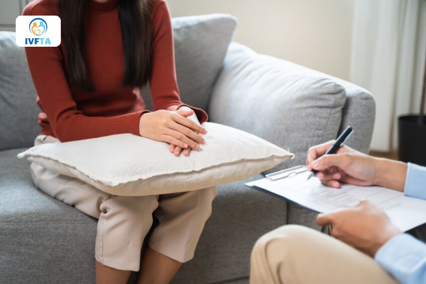 Chị em nên kiên nhẫn đợi đến lịch hẹn tái khám của bác sĩ để có kết quả thử thai chính xác nhất