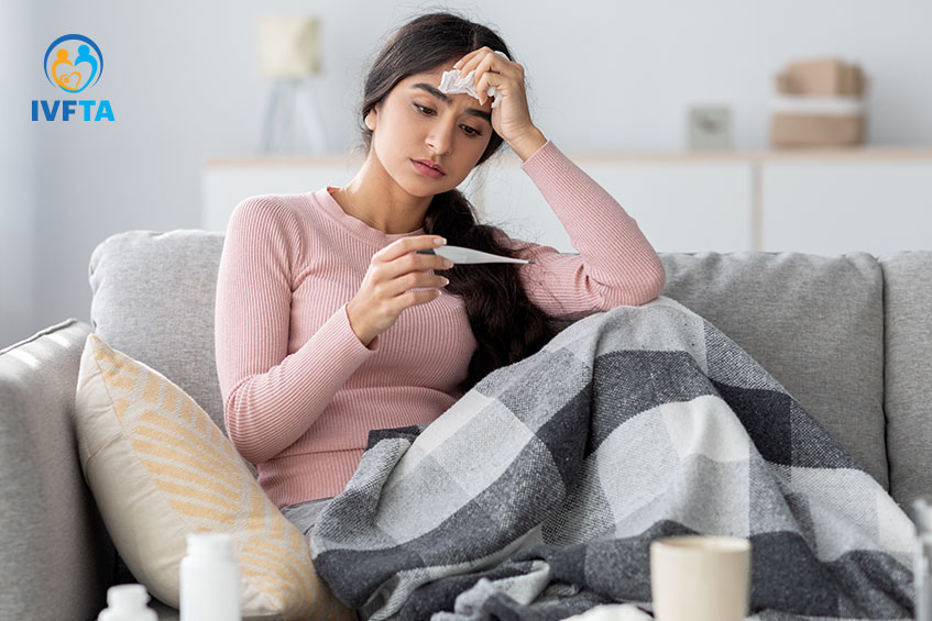 Đau bụng dưới kèm sốt cao sau chuyển phôi là dấu hiệu của nhiễm trùng cần thăm khám, kiểm soát sớm Đau bụng dưới kèm sốt cao sau chuyển phôi là dấu hiệu của nhiễm trùng cần thăm khám, kiểm soát sớm