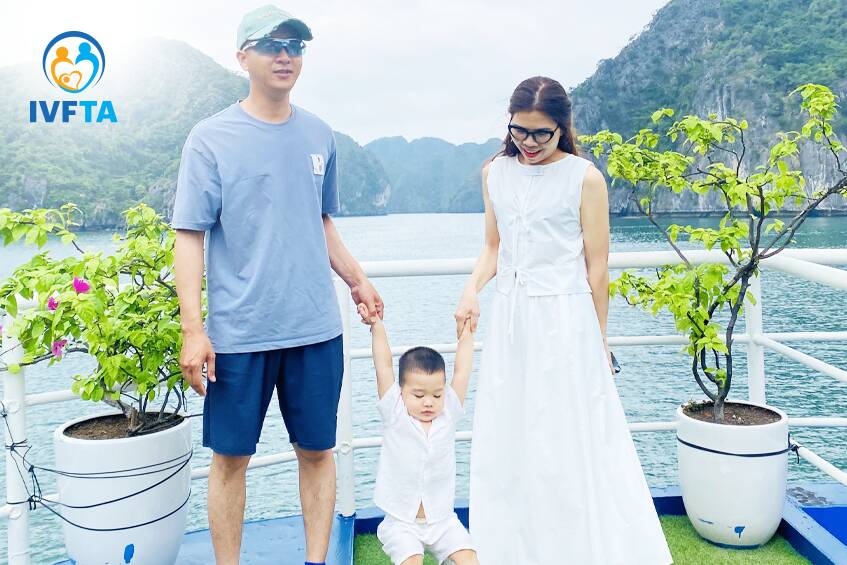 gia đình nhỏ của mẹ hương