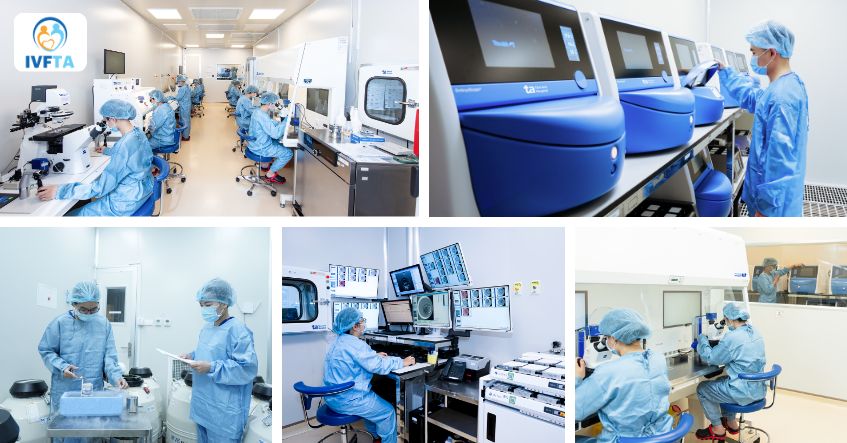 Hệ thống IVF Tâm Anh đầu tư và phát triển đồng bộ máy móc, trang thiết bị hiện đại trên thế giới trong điều trị hiếm muộn