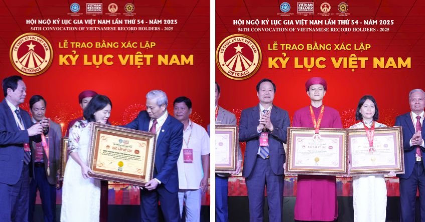 Thạc sĩ Nguyễn Ngọc Quỳnh, Trưởng Lab - Trung tâm Hỗ trợ sinh sản, Bệnh viện Đa khoa Tâm Anh TP.HCM nhận bằng Kỷ lục Việt Nam: Bệnh viện đầu tiên xây dựng Hệ thống Labo phôi học đạt chuẩn ISO 5 theo mô hình "lab trong lab”, ứng dụng trong thao tác trên giao tử và nuôi cấy phôi