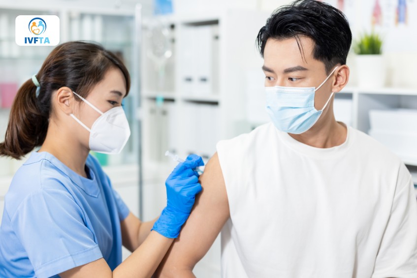 Tiêm vaccine phòng ngừa quai bị giúp nam giới phòng ngừa tình trạng này hiệu quả