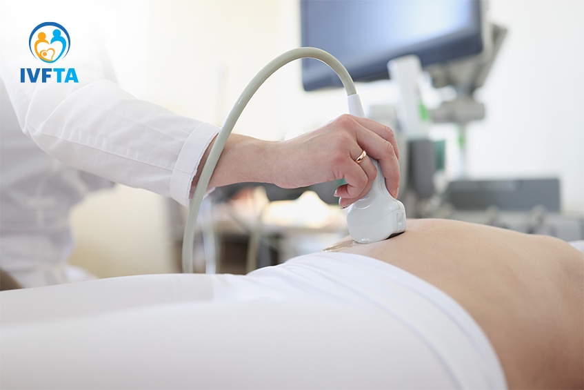 Siêu âm ổ bụng giúp chẩn đoán chính xác vị trí thai bám sẹo mổ cũ