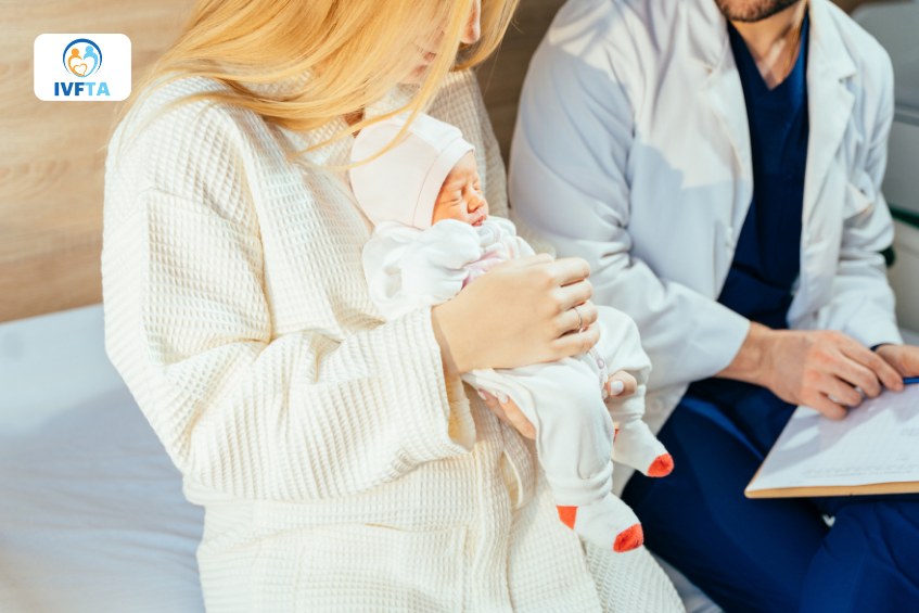 Trẻ cần được thăm khám sớm sau sinh để kiểm tra vị trí tinh hoàn