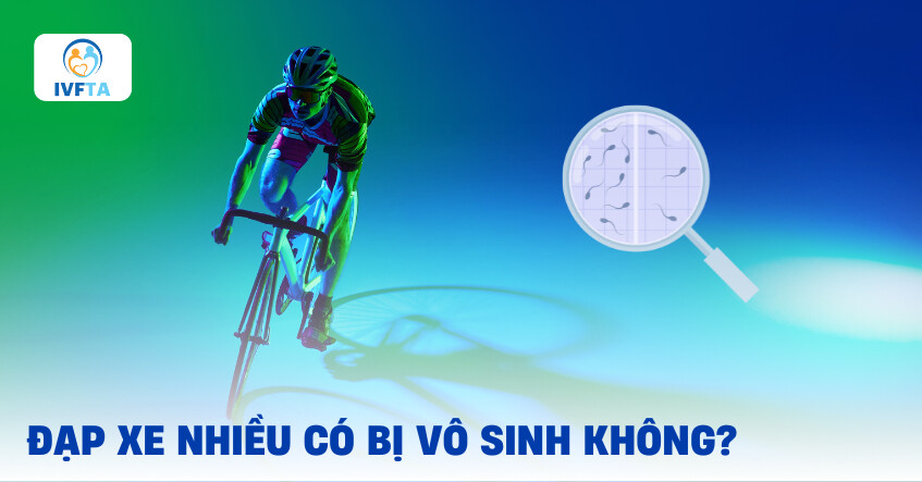 Thực hư đạp xe nhiều có bị vô sinh không?