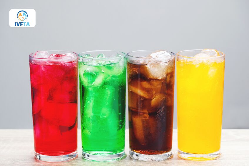 Nước ngọt chứa nhiều đường, chất tạo màu, chất bảo quản và phụ gia ảnh hưởng đến khả năng sinh sản của cả nam và nữ