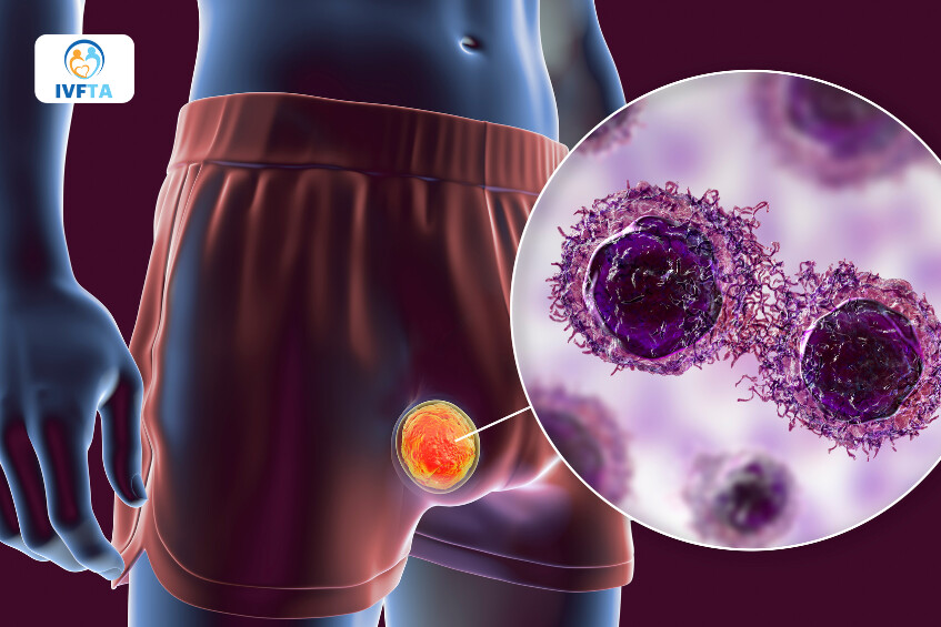 Tinh hoàn có cảm giác đau tức cũng có thể là biểu hiện của ung thư tinh hoàn giai đoạn sớm