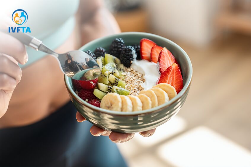 Trước khi thực hiện thụ tinh nhân tạo cặp đôi cần duy trì lối sống lành mạnh, đảm bảo dinh dưỡng