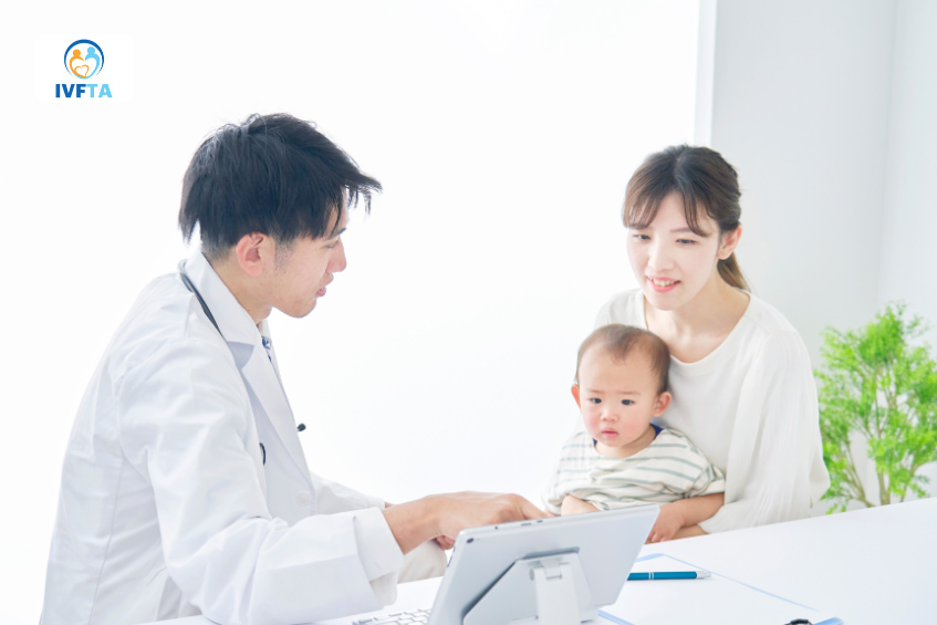 Ba mẹ nên đưa trẻ tái khám định kỳ để theo dõi sự di chuyển của tinh hoàn