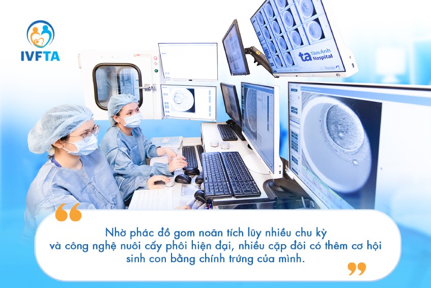 IVF Tâm Anh sở hữu hệ thống nuôi cấy phôi hiện đại, giúp nhiều cặp vợ chồng hiếm muộn thành công có con chính chủ