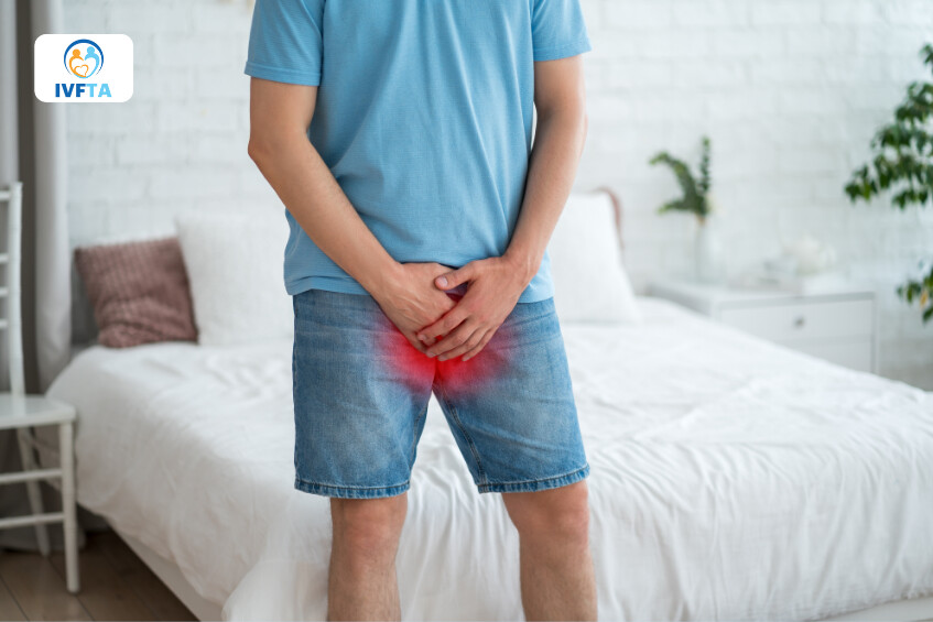 Nhiệt độ vùng bìu thay đổi liên tục sẽ khiến một bên tinh hoàn tạm thời cao/thấp hơn bên còn lại