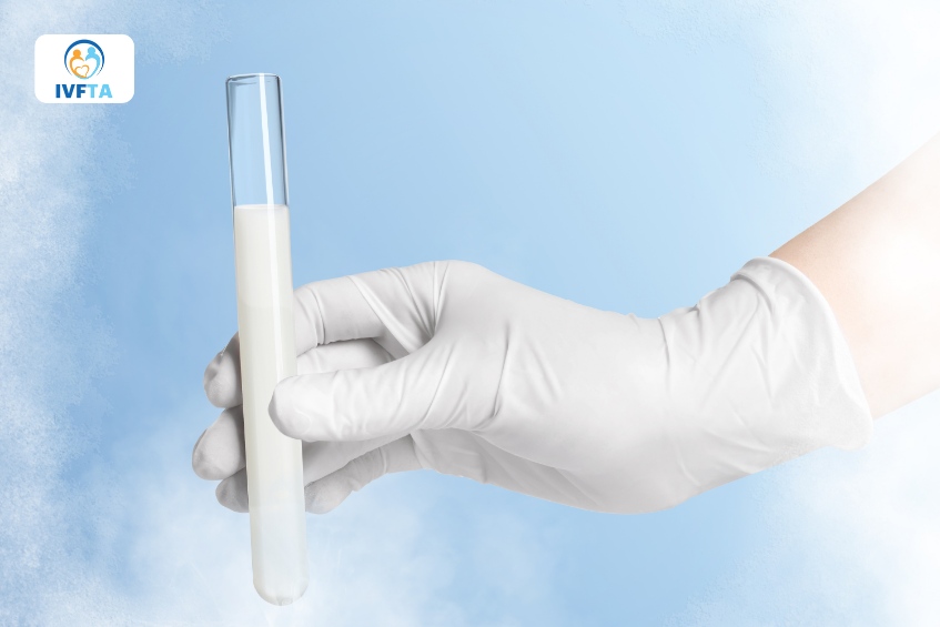 Tinh trùng sau khi thực hiện thủ thuật nếu chưa sử dụng ngay sẽ được đem đi trữ lạnh
