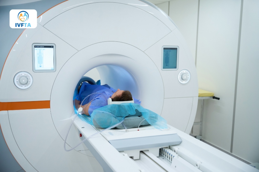 Chụp cộng hưởng từ (MRI) là phương pháp chẩn đoán xơ hóa tinh hoàn phổ biến Chụp cộng hưởng từ (MRI) là phương pháp chẩn đoán xơ hóa tinh hoàn phổ biến