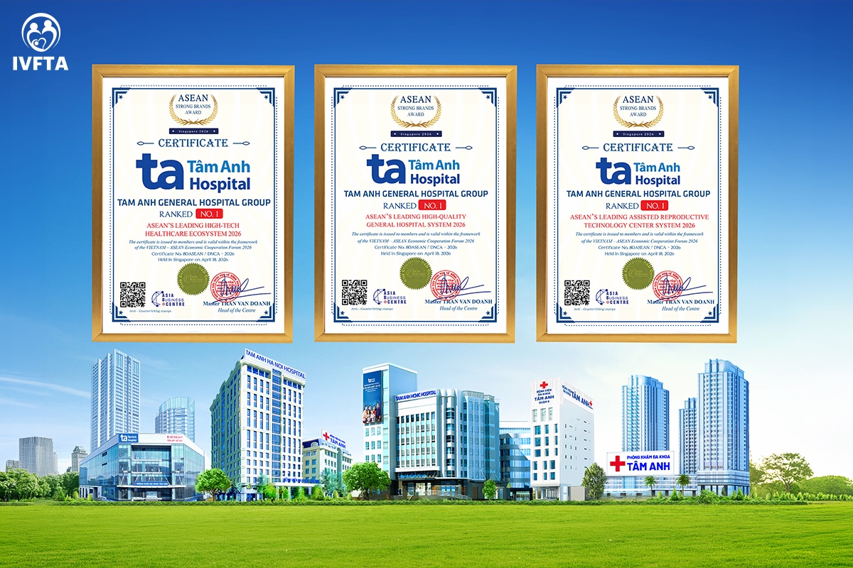 tâm anh nhận 3 danh hiệu y tế hàng đầu asean