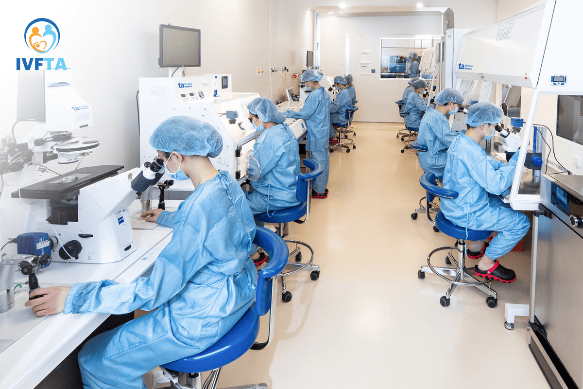 hệ thống phòng labo nuôi cấy phôi tại ivf tâm anh cơ sở p.tân sơn hòa