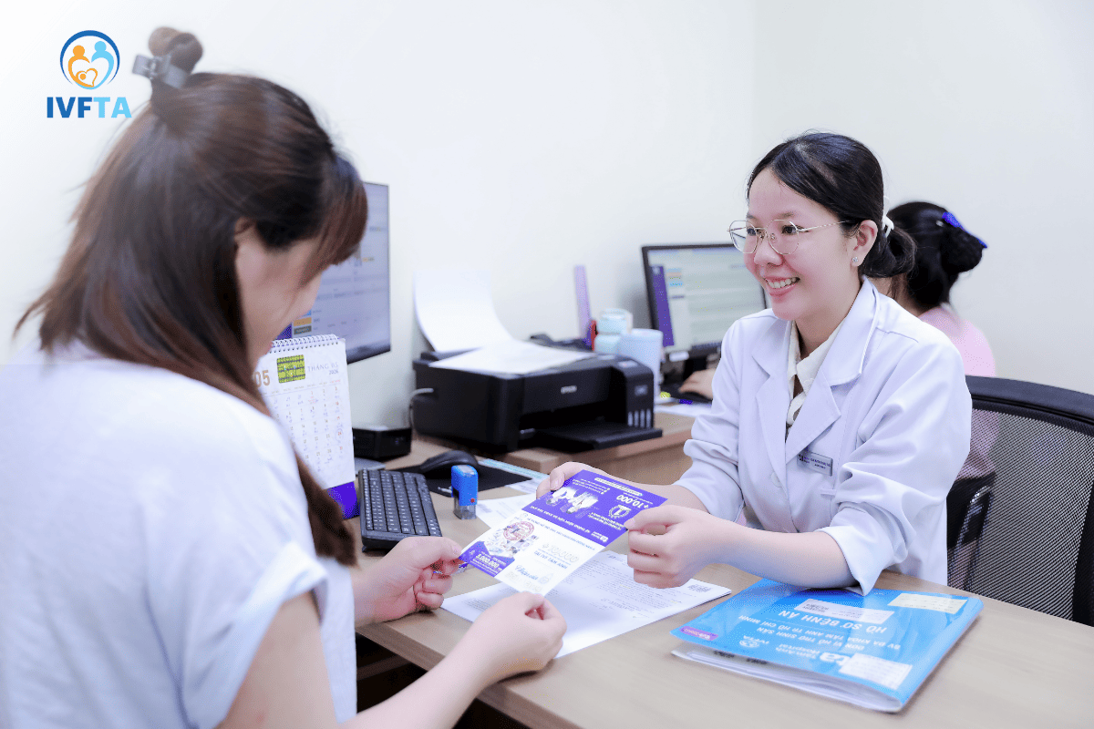 voucher được trao cho các gia đình hiếm muộn