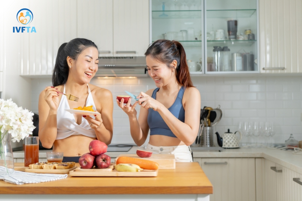 lối sống lành mạnh cải thiện đa nang buồng trứng