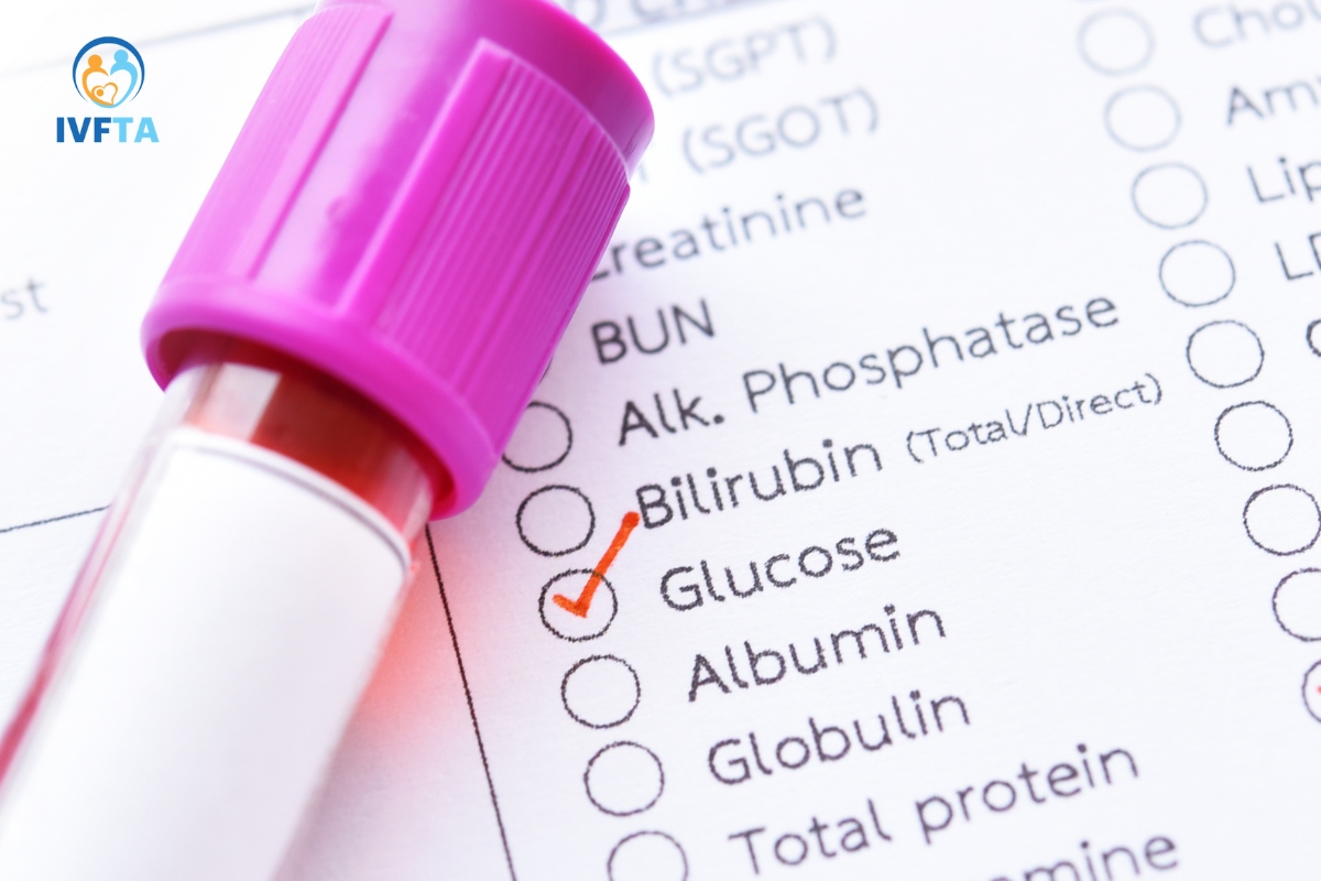mẫu máu thực hiện xét nghiệm dung nạp glucose đường uống