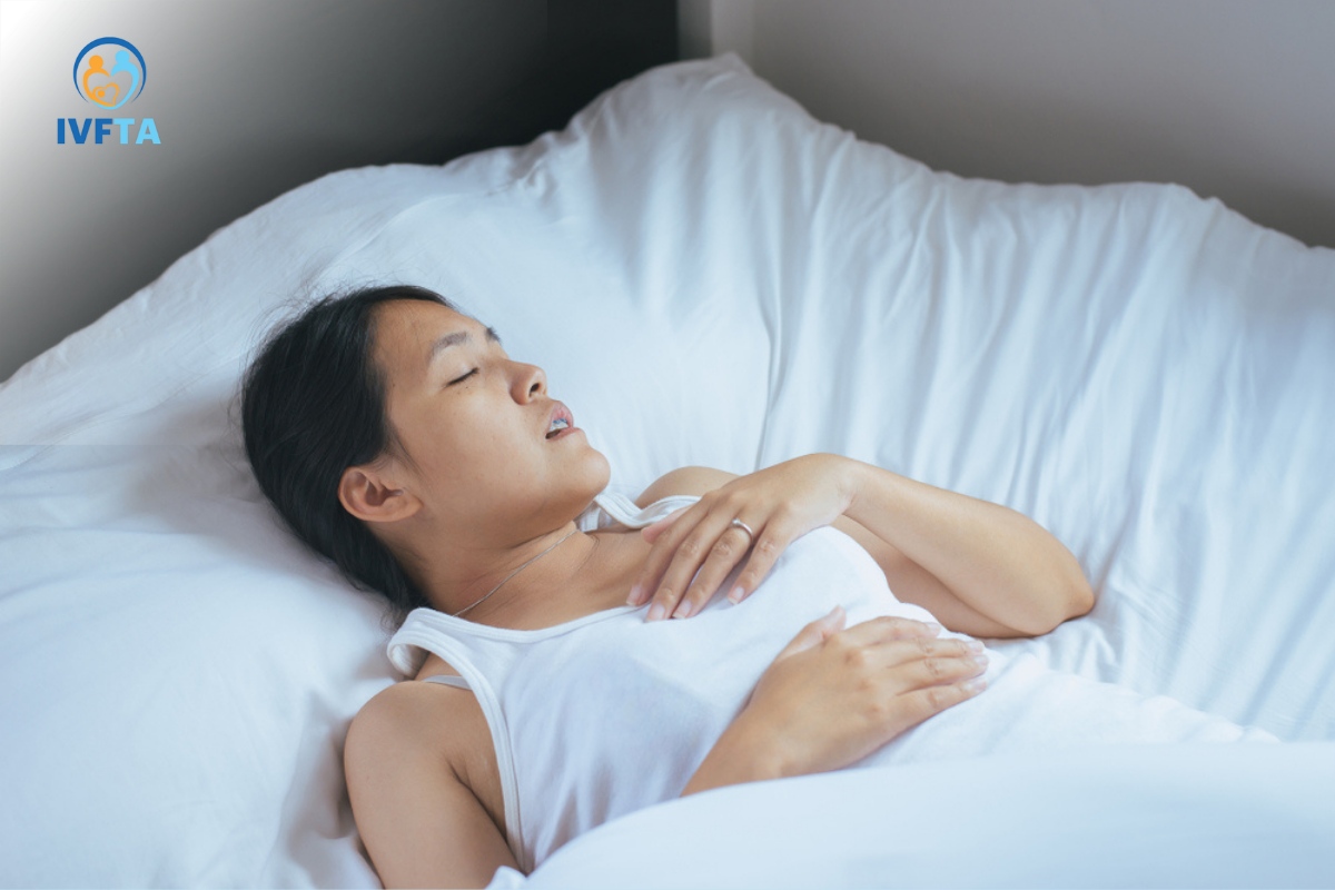 tình trạng ngưng thở khi ngủ ở phụ nữ pcos