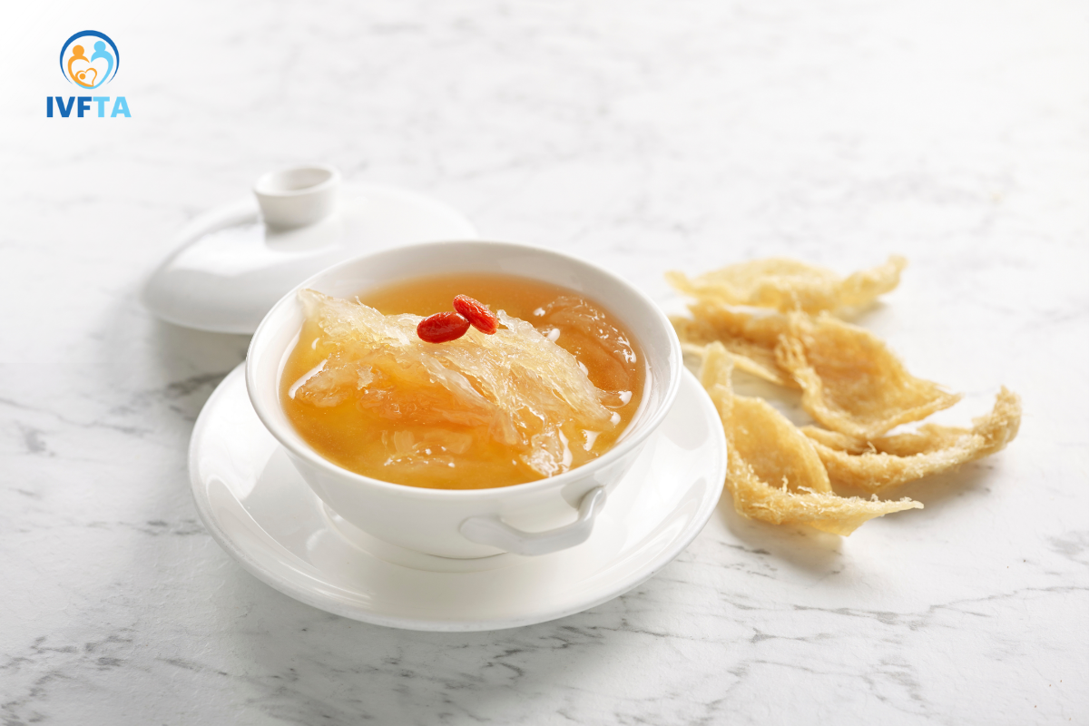 sau khi chuyển phôi có thể ăn yến